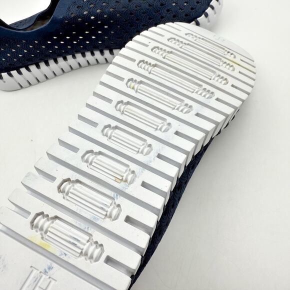 IIse Jacobsen Tulip 139 Slip-On Loafer US 9 EU 39 Dark Blue Indigo Cushioned GUC - Picture 14 of 14